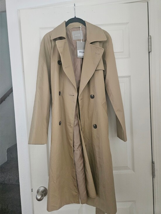 Everlane Jackets & Blazers - Nwt Everlane Women's Khaki Trench Coat